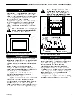 Preview for 5 page of Vermont Castings RHE25 Installation Instructions & Homeowner'S Manual