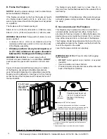 Предварительный просмотр 12 страницы Vermont Castings SA36C Installation Manual