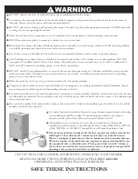 Preview for 4 page of Vermont Castings Signature VC3624GS Assembly And Owner'S Manual