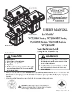 Preview for 1 page of Vermont Castings Signature VCS3008 Series User Manual