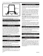 Предварительный просмотр 14 страницы Vermont Castings Stratton Installation And Operating Manual