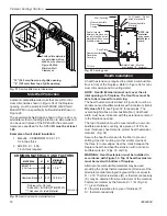 Предварительный просмотр 18 страницы Vermont Castings Stratton Installation And Operating Manual