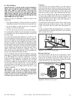 Предварительный просмотр 15 страницы Vermont Castings The Aspen 1920 Installation & Operating Manual