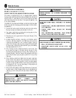 Предварительный просмотр 20 страницы Vermont Castings The Aspen 1920 Installation & Operating Manual