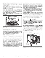 Предварительный просмотр 28 страницы Vermont Castings The Aspen 1920 Installation & Operating Manual