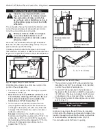 Предварительный просмотр 14 страницы Vermont Castings TrimWorks DVA4136 Installation Instructions And Homeowner'S Manual