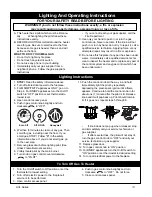 Предварительный просмотр 13 страницы Vermont Castings UVL18MN Installation And Operation Instructions Manual