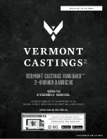 Preview for 1 page of Vermont Castings VANGUARD G36603 Assembly Manual