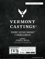 Preview for 1 page of Vermont Castings VANGUARD G53901 Assembly Manual