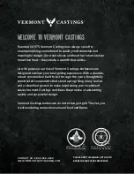 Preview for 2 page of Vermont Castings VANGUARD G54005 Assembly Manual