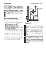 Предварительный просмотр 17 страницы Vermont Castings VC31CDVINTSC Installation And Operating Instructions Manual