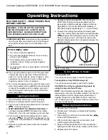 Preview for 8 page of Vermont Castings VCBV10 Operation And Installation Manual