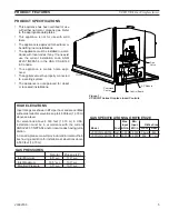 Предварительный просмотр 5 страницы Vermont Castings VCFDVI31 Installation And Operating Instructions Manual