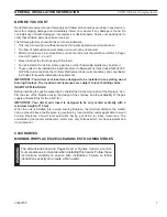 Предварительный просмотр 7 страницы Vermont Castings VCFDVI31 Installation And Operating Instructions Manual