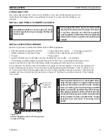 Предварительный просмотр 19 страницы Vermont Castings VCFDVI31 Installation And Operating Instructions Manual