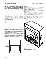 Предварительный просмотр 11 страницы Vermont Castings VFF32CI Installation & Operating Instructions Manual