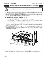 Предварительный просмотр 31 страницы Vermont Castings VFF32CI Installation & Operating Instructions Manual