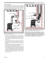 Preview for 15 page of Vermont Castings Vigilant II 2310 Homeowner'S Installation And Operating Instructions Manual