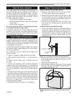 Preview for 21 page of Vermont Castings Vigilant II 2310 Homeowner'S Installation And Operating Instructions Manual