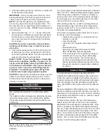 Preview for 17 page of Vermont Castings Vigilant II Homeowner'S Installation And Operating Instructions Manual