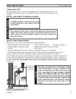 Предварительный просмотр 15 страницы Vermont Castings VLI31DVN Installation And Operating Instructions Manual