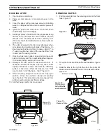 Предварительный просмотр 13 страницы Vermont Castings VSW30FTAL Homeowner'S Installation & Operation Manual