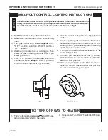 Предварительный просмотр 17 страницы Vermont Castings VWF18STN Installation And Operating Instructions Manual