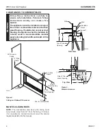 Предварительный просмотр 8 страницы Vermont Castings WDV500NTSC Installation And Operating Instructions Manual