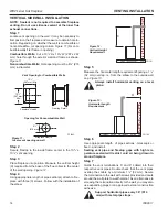 Предварительный просмотр 14 страницы Vermont Castings WDV500NTSC Installation And Operating Instructions Manual