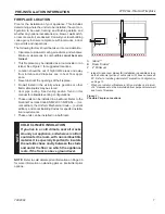 Предварительный просмотр 7 страницы Vermont Castings WDVST500 Installation & Operating Instructions Manual