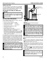 Предварительный просмотр 22 страницы Vermont Castings WDVST500NTSCSB Installation And Operating Instructions Manual