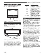 Предварительный просмотр 11 страницы Vermont Castings Winter warm 2100 Installation And Operating Manual