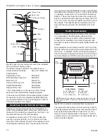 Предварительный просмотр 24 страницы Vermont Castings Winter warm 2100 Installation And Operating Manual