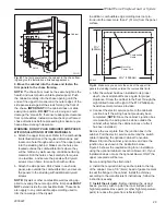 Предварительный просмотр 29 страницы Vermont Castings Winter warm 2100 Installation And Operating Manual