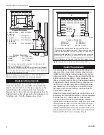 Предварительный просмотр 6 страницы Vermont Castings Winter Warm Small Insert Homeowner'S Installation And Operating Manual