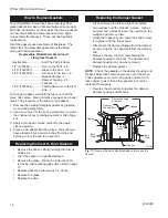 Предварительный просмотр 16 страницы Vermont Castings Winter Warm Small Insert Homeowner'S Installation And Operating Manual