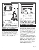 Предварительный просмотр 6 страницы Vermont Castings WinterWarm Small Insert 2080 Installation And Operating Manual