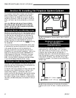 Предварительный просмотр 22 страницы Vermont Castings WinterWarm Homeowner'S Installation & Operation Manual