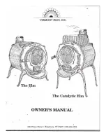 Vermont Iron The Catalytic Elm Owner'S Manual preview