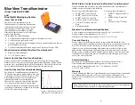 Preview for 1 page of Vernier BlueView Transilluminator How To Use