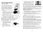 Preview for 1 page of Vernier Drop Counter Manual