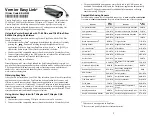 Vernier EasyLink EZ-LINK Manual предпросмотр