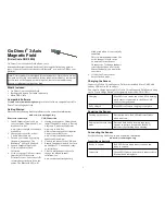 Preview for 1 page of Vernier Go Direct GDX-3MG Manual