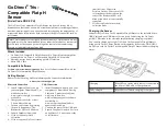 Preview for 1 page of Vernier Go Direct TrisCompatible Flat pH Manual