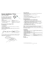 Предварительный просмотр 1 страницы Vernier GW-TEMP Quick Start Manual