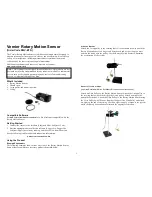 Vernier Rotary Motion Sensor User Manual предпросмотр