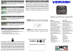 Preview for 2 page of VERO LT P3 B User Manual