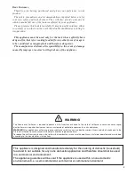 Preview for 3 page of Verona EFSGG 365 N Series User Operating Instructions Manual