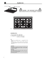 Preview for 6 page of Verona EFSGG 365 N Series User Operating Instructions Manual