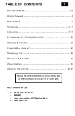 Предварительный просмотр 2 страницы Verona Under Cabinet Series User Manual